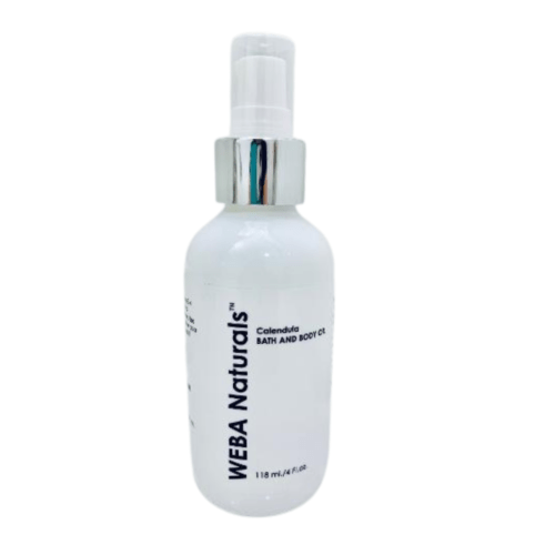 WEBA Naturals Calendula Bath and Body Oil front