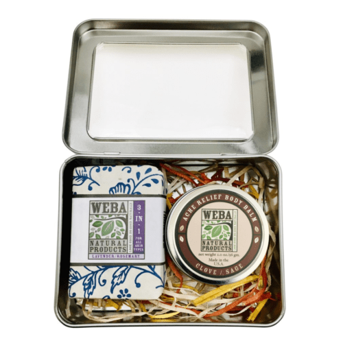 WEBA Natural Products Gift Tin