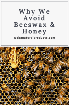 Beeswax Honey Pinterest graphic Blog Post