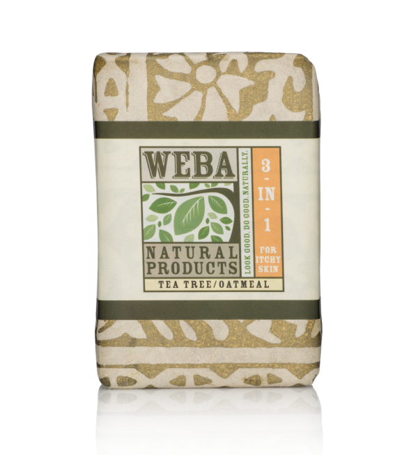 "Heal" botanical 3 in 1 bar soap with tea tree oil and oatmeal