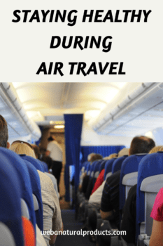 Staying Healthy During Air Travel Blog Post