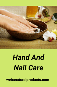 Hand and nail care blog post