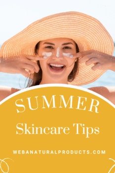 Summer skincare tips Pinterest