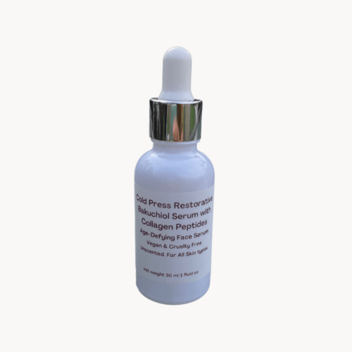 WEBA Naturals Cold Press Restorative Bakuchiol Serum with Collagen Peptides